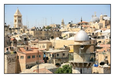 Old City rooftops