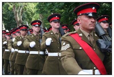 Royal Anglians Get The Freedom of Charnwood