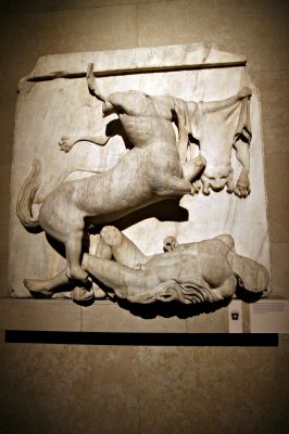 Scene from the North frieze of the Parthenon