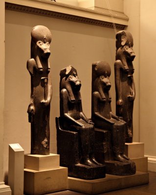 Egyptian sculptures