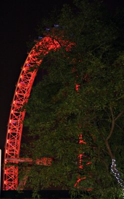 London Eye (partial view)