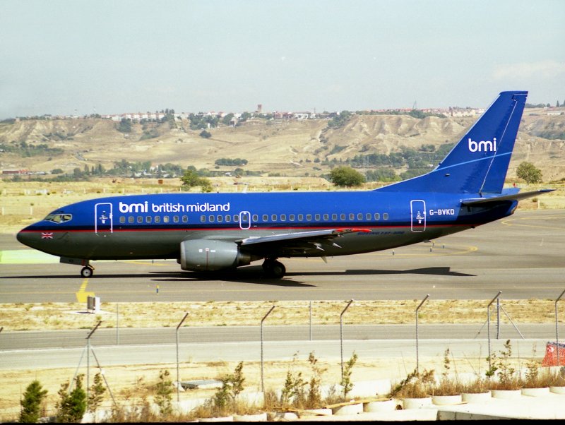 B737-500 G-BVKD 