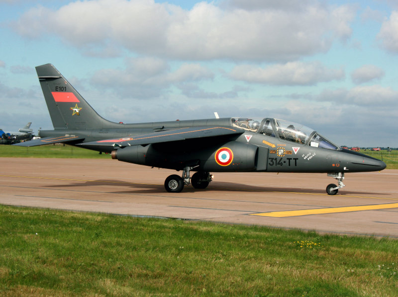 Alphajet E101-314-TT departure day, 16-07-07.