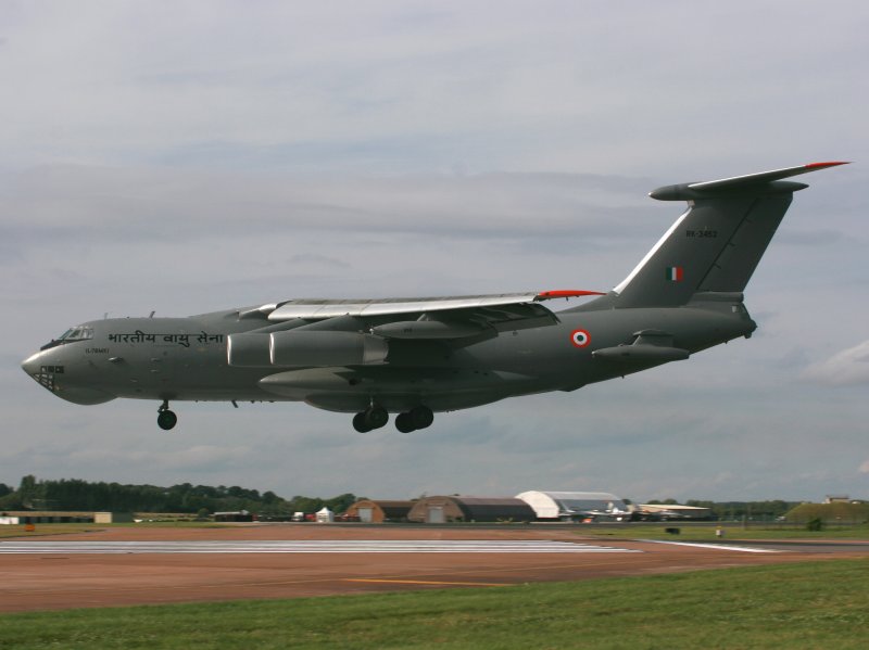 IL76 MKI RK3482 Ind AF finals on 12-07-07.