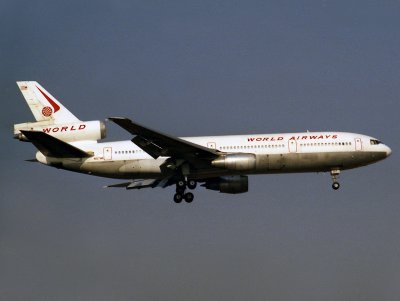 at FRA 1990, trooping flight for first Gulf war..