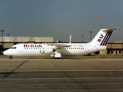 BAe 146-300 G-BRAB 