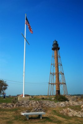 Light tower at Chandler Hovey Park