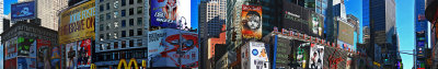 Billboards at Time Square