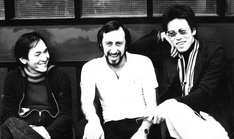 1973 Teachers Michael Choi,  Pedro and Santilli at Sassoons Davies Mews school