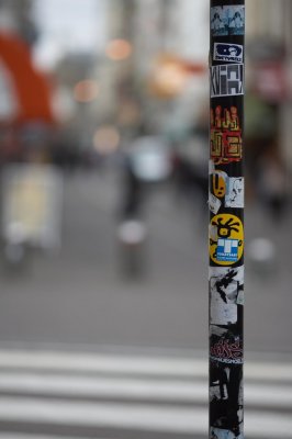 Bokeh and stickers