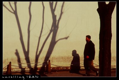 Walking along Evening Street