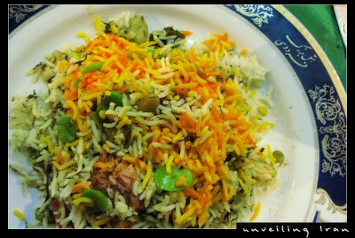 Saffron and Herbed Rice