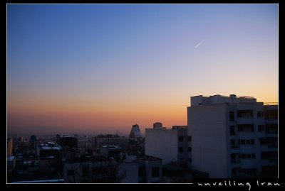 Tehran after Sunset