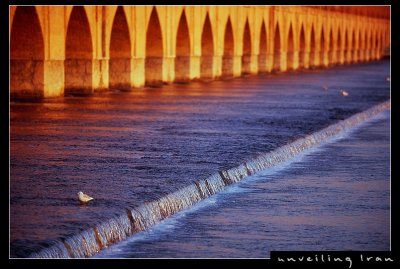 Flowing Water under Si-O-Se