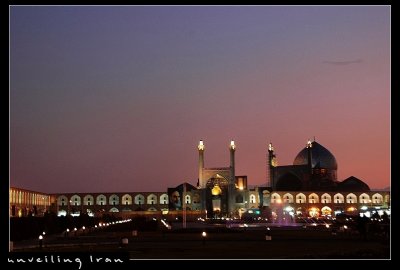 Khomeini Square after Sunset