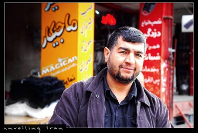 Shopkeeper in Shiraz