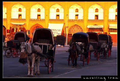 Khomeini Square at Dusk