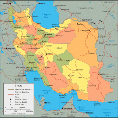 [ Map of Iran ]