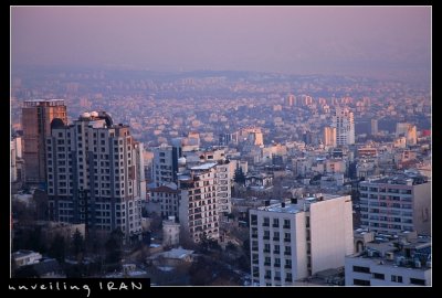 Tehran at Dusk