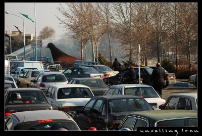 Traffic Jam in Esfahan