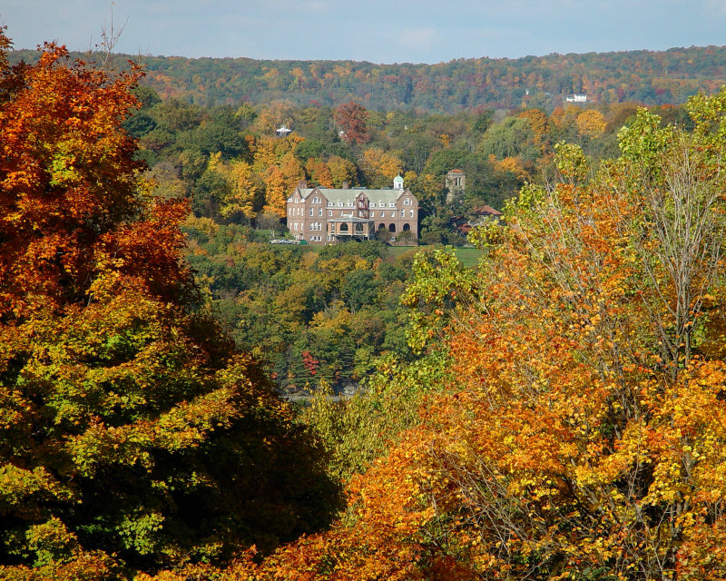 West Across the Hudson (from the Vanderbilt Mansion)