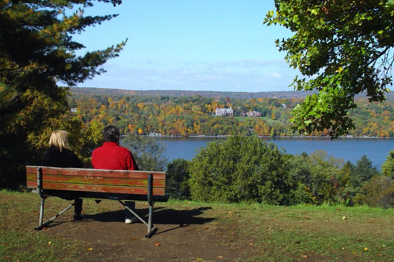 West Across the Hudson (from the Vanderbilt Mansion)