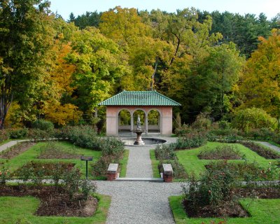 Rose Garden, Vanderbilt Mansion, Hyde Park, NY