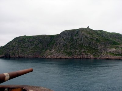 Fort Amherst with a view of Signal Hill