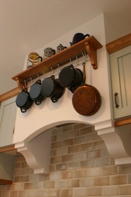 Painted and Oak Kitchen