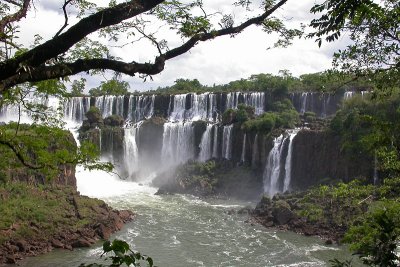 Les fameuses chutes Iguazu