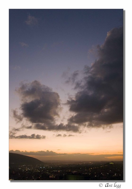 clouds are leaving