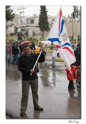 Ranin with the Assyrian Flag