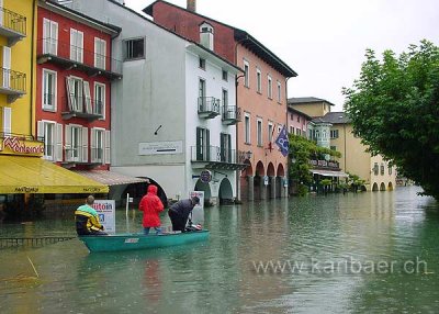 Hochwasser / Highwater in Ascona