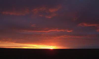 Sunrise over the Prairie
