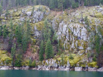 Cliffs Along Lake Chelan