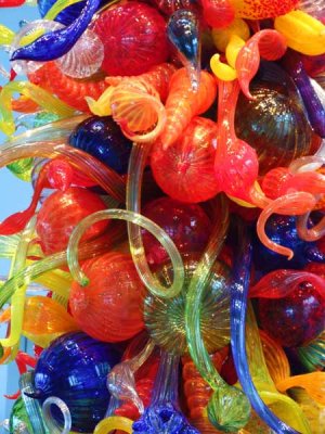 A Portion of a Dale Chihuly Sculpture