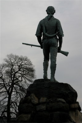 New England in Winter-- Lexington and Concord