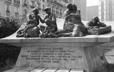 Paris-- Memorial to the Deportation