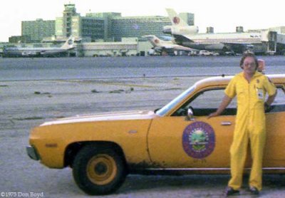 1976 - Don Boyd working as ramp agent at MIA