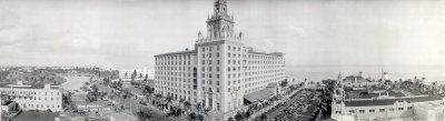 1930 - The Roney Plaza Hotel on Miami Beach