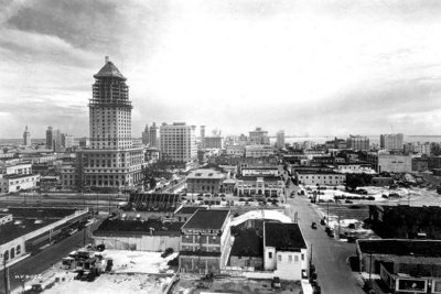 1927 - Downtown Miami from the El Comodoro Hotel