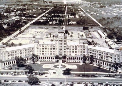 1940's & 50's - The Aviation Building, formerly the Fritz Hotel, home of National Airlines and Embry-Riddle School of Aviation