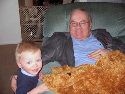 2006 - Grandson Kyler Kramer and Don Boyd