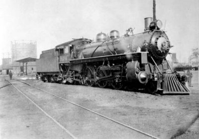 Prior to 1931 - Florida East Coast Railway steam locomotive engine 124