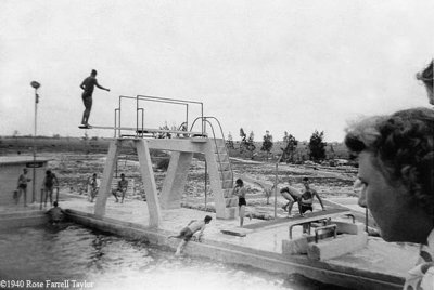 1940 - City swimming pool on East 4th Avenue, Hialeah