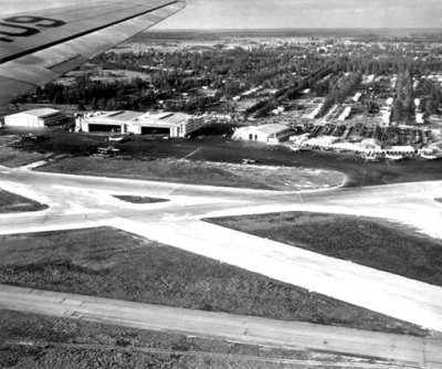 1940 - Pan American Hangars and 36th Street Terminal at Pan American Field, Miami
