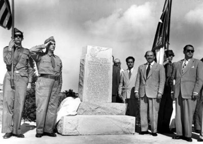 1949 - Cuban officials unveil Pan American monument at Key West