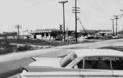 1963 - SW 104 Street looking west from US1