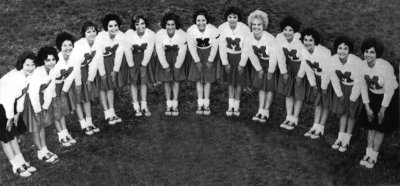 1963 - Miami High School Stingarees Cheerleaders (names below)