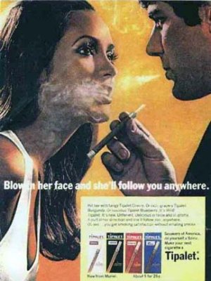 Late 1960's/Early 1970's - Tipalet cigars advertisement